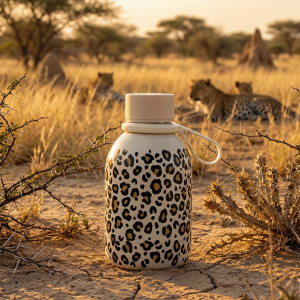 Insulated bottle - Blush - Ceramic -  Léopard - 350ml