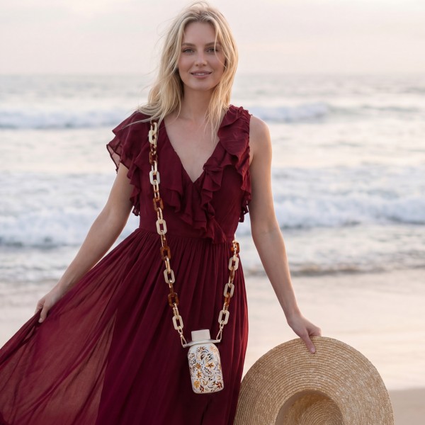 Marbella - Gift box - Blush 350ml & Chain