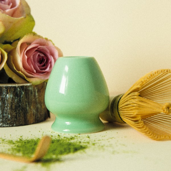 Kit Matcha Vert : Fouet support et spatule