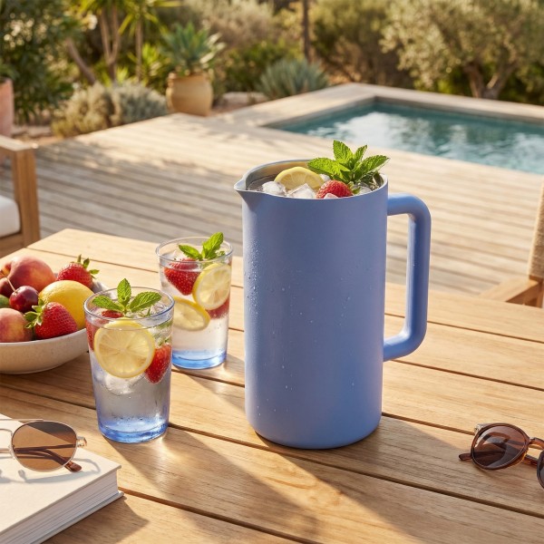 Insulated - jug -  blue - 1500ml