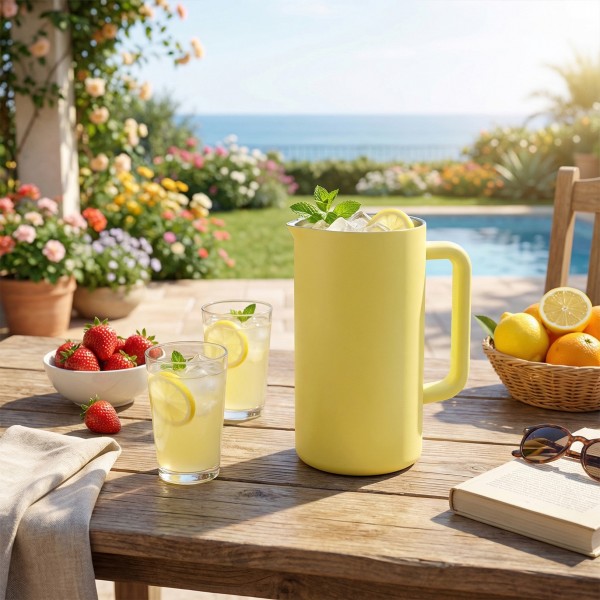 Insulated - jug -  yellow - 1500ml