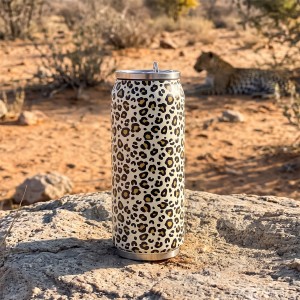 Canette isotherme - Léopard - 500ml
