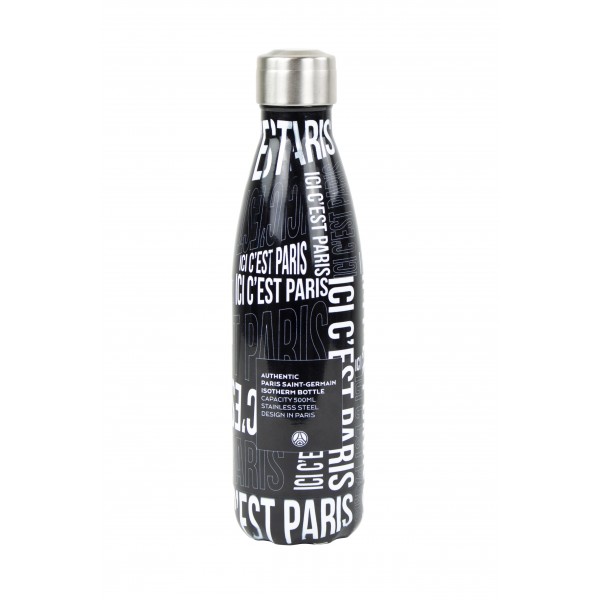 Bouteille isotherme 500ML PSG ICI C'EST PARIS